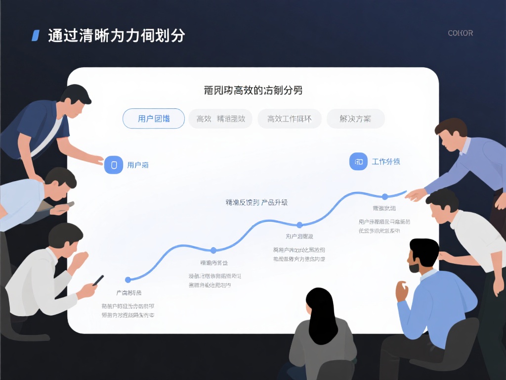 通过清晰的职能划分，团队成员形成了高效的工作闭环。