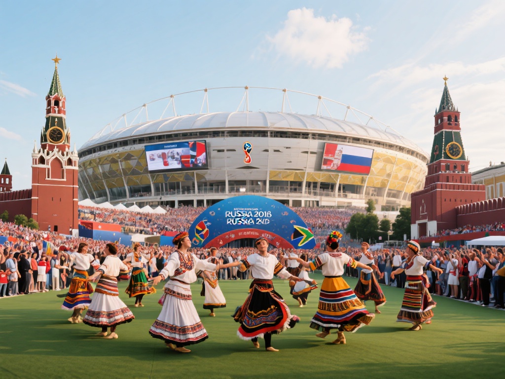 而世界杯对举办国来说更像是一场无与伦比的文化派对，