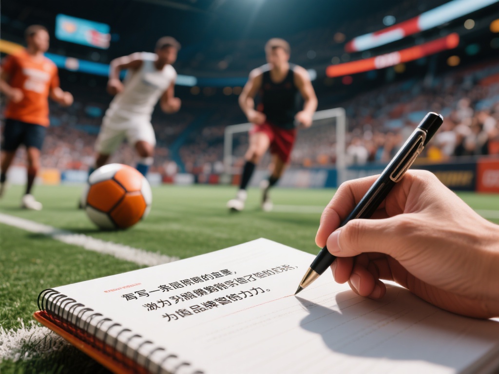 在激烈竞争和快速发展中，体育市场充满活力，而撰写一