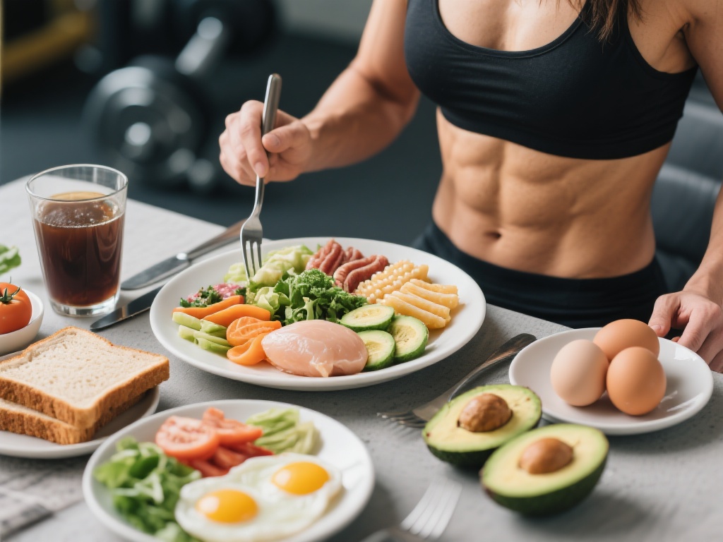 通过练体育打造完美身材:健康体魄与自信提升秘诀 科学饮食与运动结合
要想塑造一个完美的体型,科学