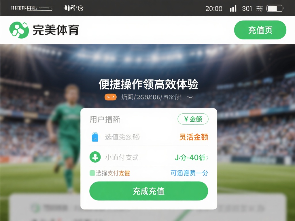 完美体育充值攻略:轻松便捷畅享运动激情 便捷操作引领高效体验
完美体育在充值页面提供了清